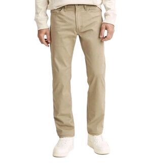 Levi's Men's 514 Straight Fit Cotton Twill Pant Khaki Beige Stretch Size 32x29